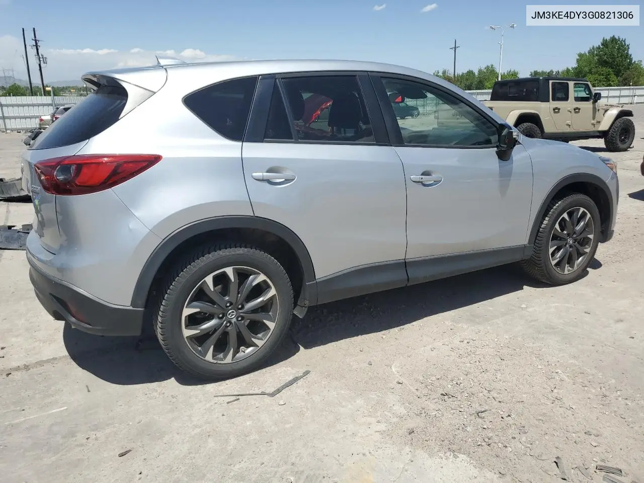 2016 Mazda Cx-5 Gt VIN: JM3KE4DY3G0821306 Lot: 57178395