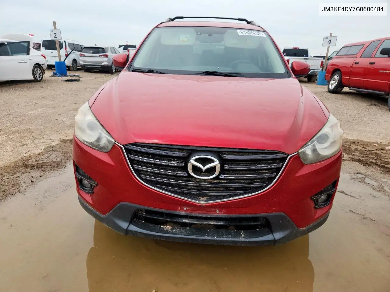 2016 Mazda Cx-5 Gt VIN: JM3KE4DY7G0600484 Lot: 61855235