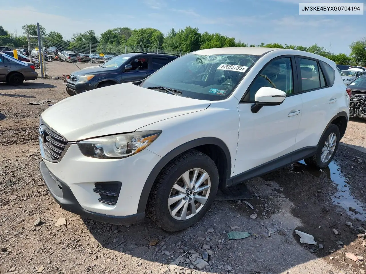 2016 Mazda Cx-5 Sport VIN: JM3KE4BYXG0704194 Lot: 62095735