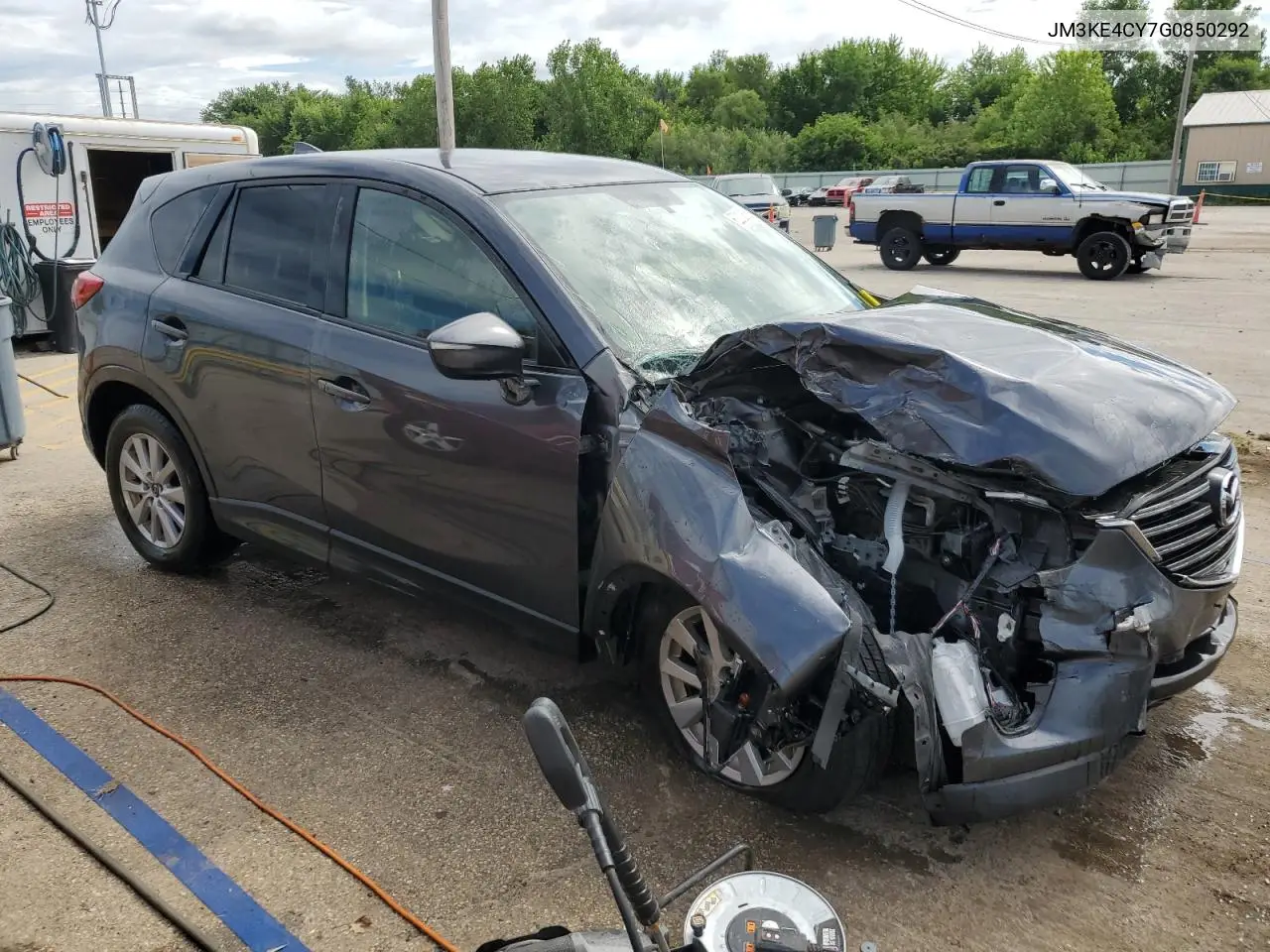 2016 Mazda Cx-5 Touring VIN: JM3KE4CY7G0850292 Lot: 62213835