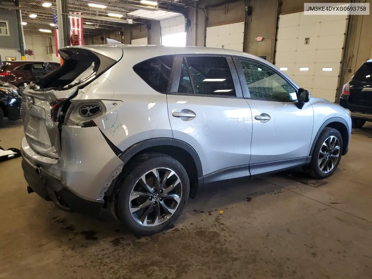 2016 Mazda Cx-5 Gt VIN: JM3KE4DYXG0693758 Lot: 62571665