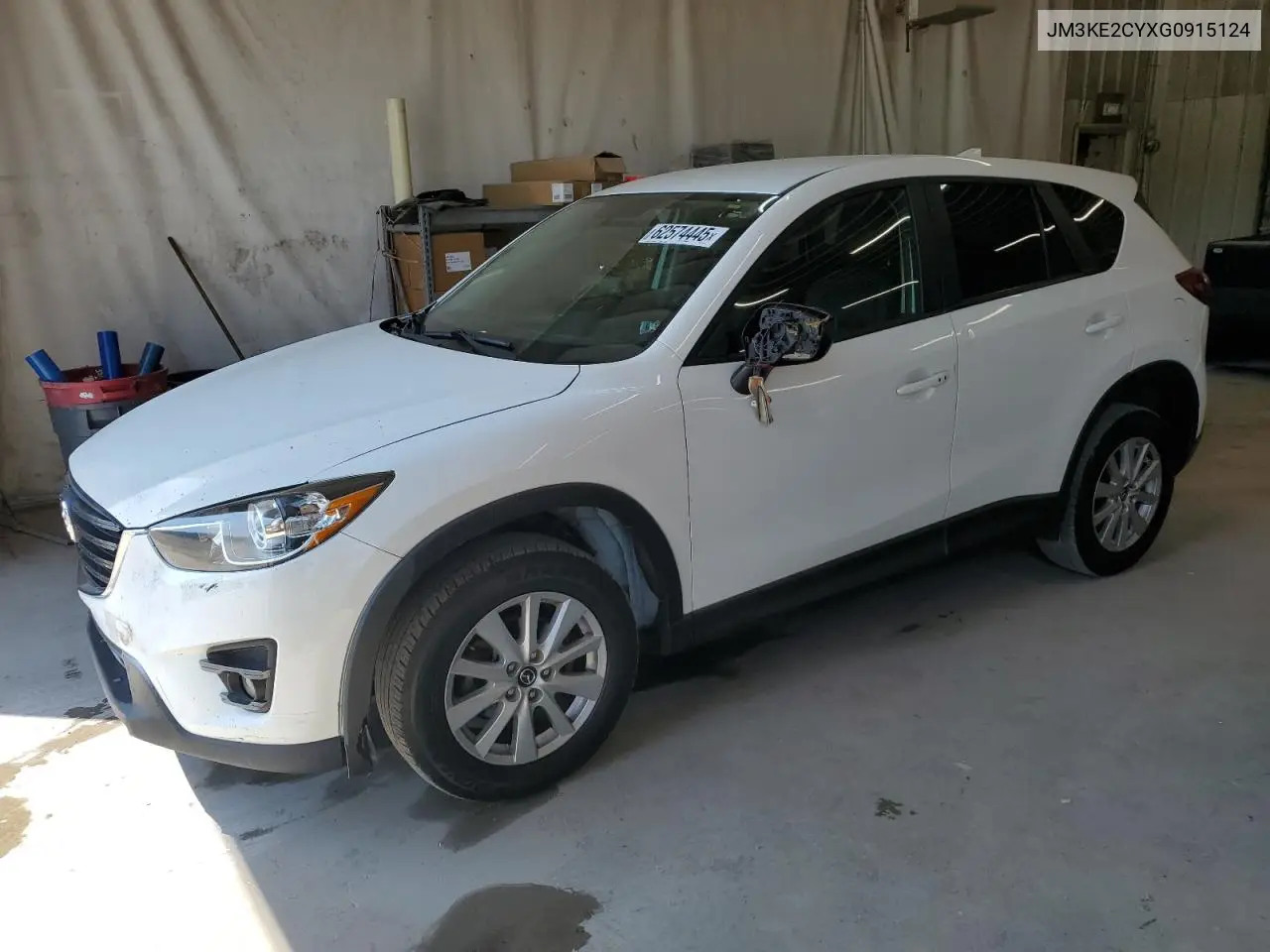 2016 Mazda Cx-5 Touring VIN: JM3KE2CYXG0915124 Lot: 62574445