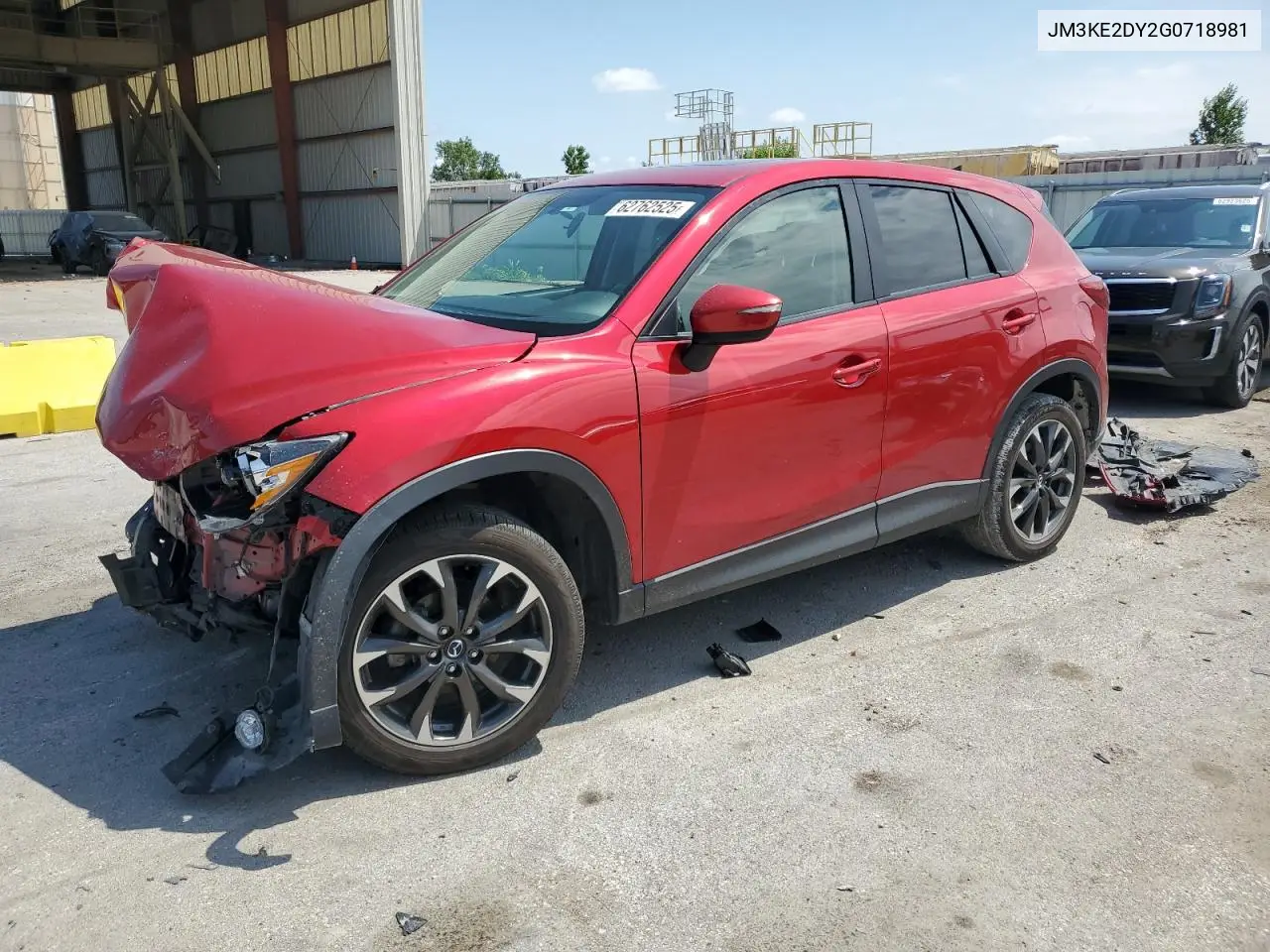 2016 Mazda Cx-5 Gt VIN: JM3KE2DY2G0718981 Lot: 62762525