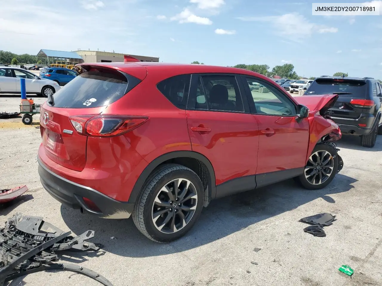 2016 Mazda Cx-5 Gt VIN: JM3KE2DY2G0718981 Lot: 62762525