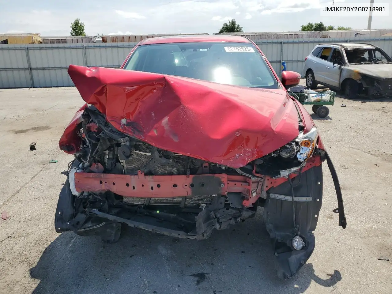 2016 Mazda Cx-5 Gt VIN: JM3KE2DY2G0718981 Lot: 62762525