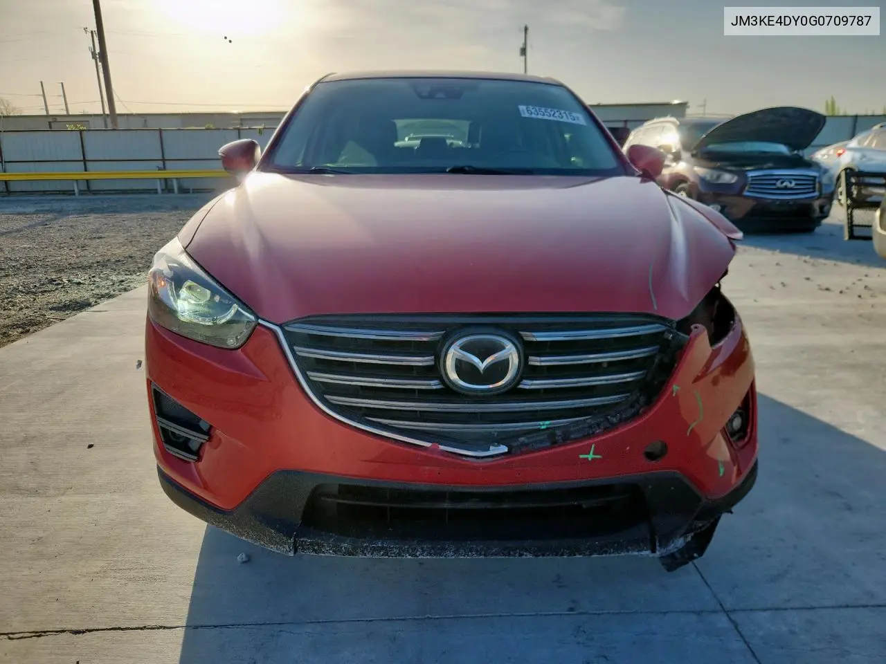 2016 Mazda Cx-5 Gt VIN: JM3KE4DY0G0709787 Lot: 63552315
