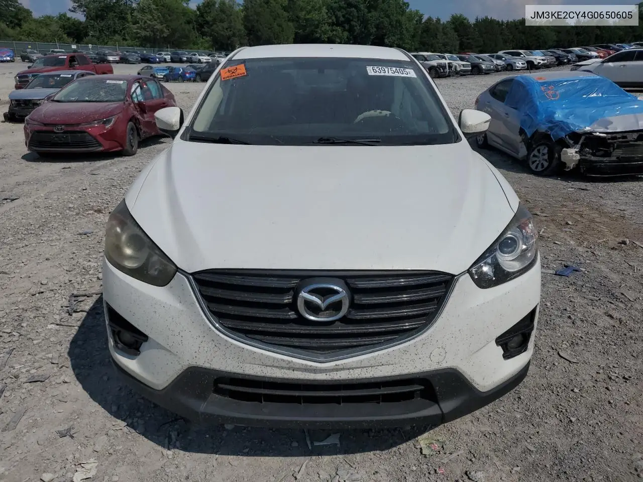 2016 Mazda Cx-5 Touring VIN: JM3KE2CY4G0650605 Lot: 63975405