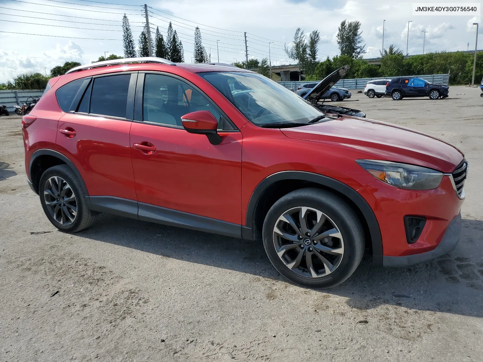 2016 Mazda Cx-5 Gt VIN: JM3KE4DY3G0756540 Lot: 66713844