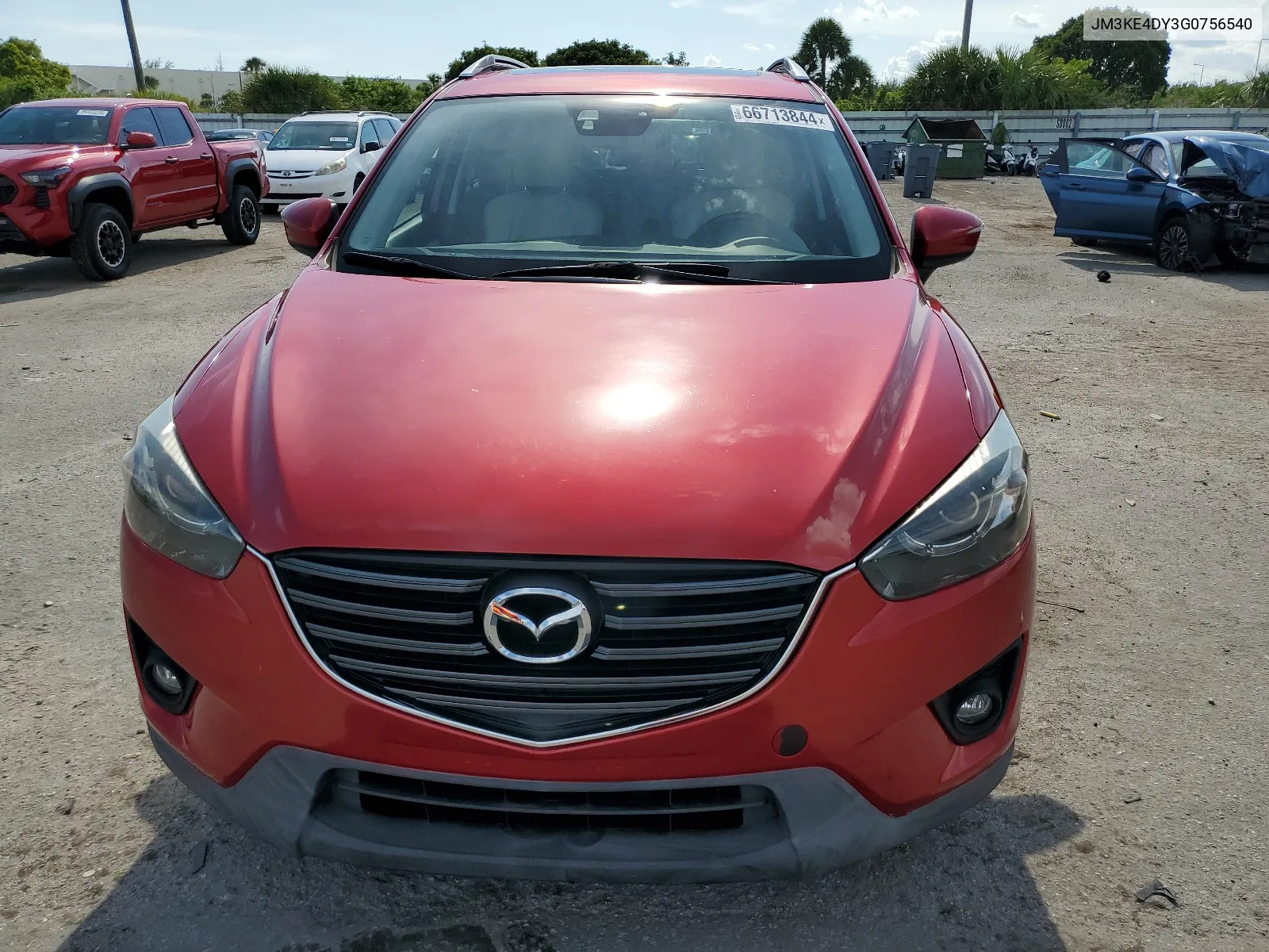 2016 Mazda Cx-5 Gt VIN: JM3KE4DY3G0756540 Lot: 66713844