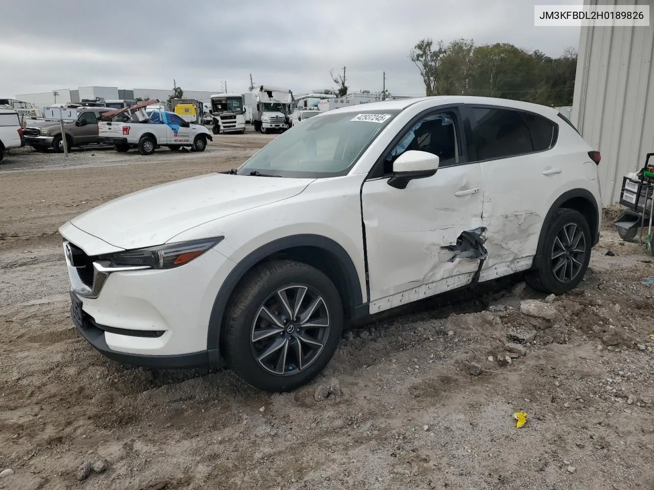 2017 Mazda Cx-5 Grand Touring VIN: JM3KFBDL2H0189826 Lot: 42937245