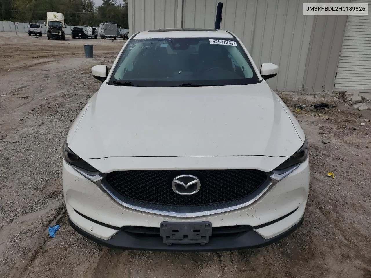 2017 Mazda Cx-5 Grand Touring VIN: JM3KFBDL2H0189826 Lot: 42937245
