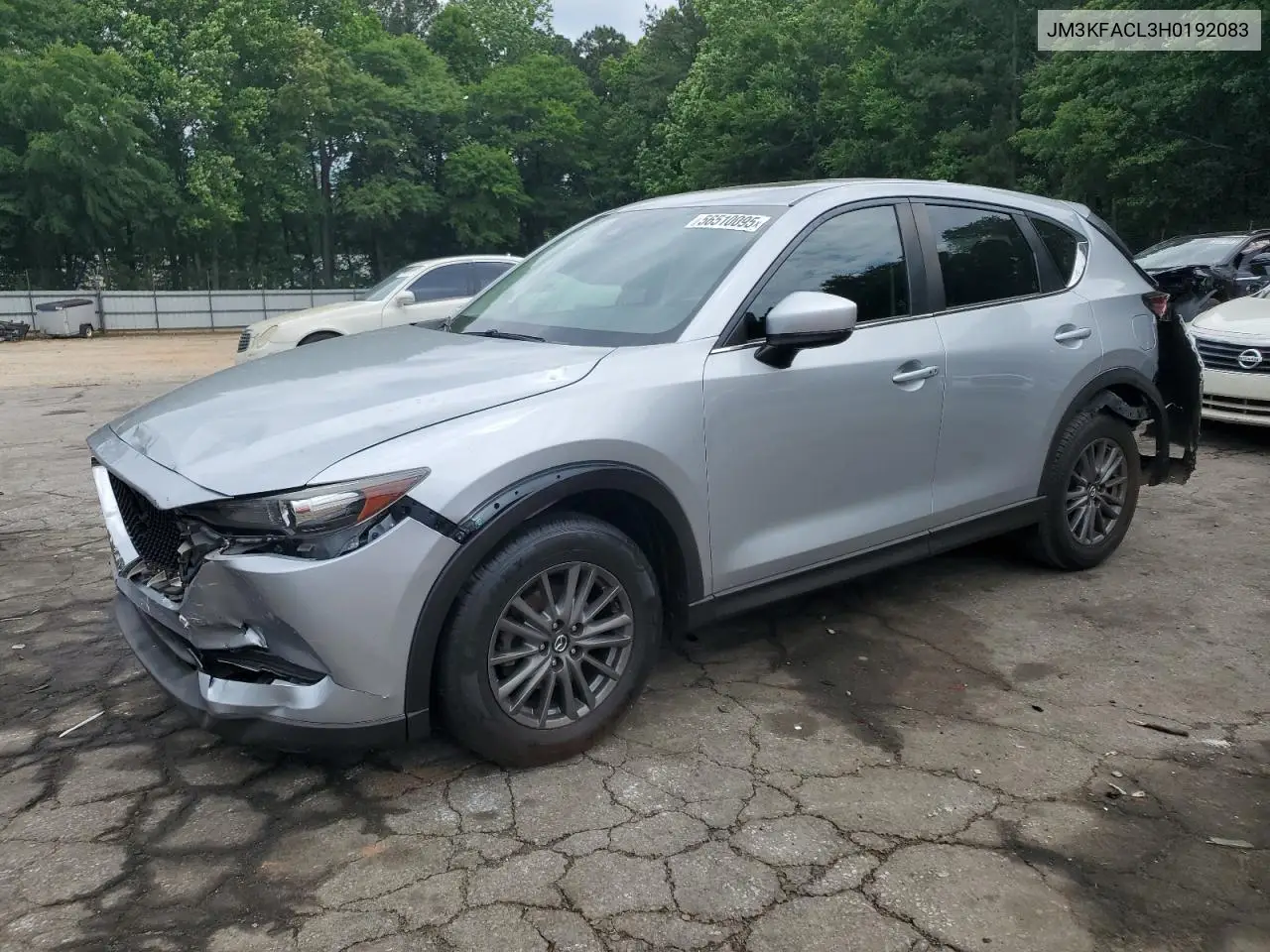 2017 Mazda Cx-5 Touring VIN: JM3KFACL3H0192083 Lot: 56510095