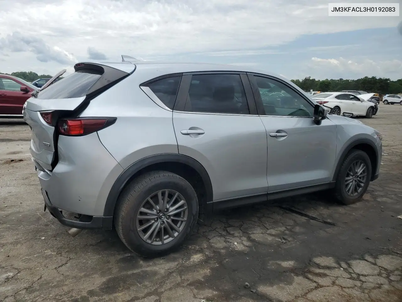 2017 Mazda Cx-5 Touring VIN: JM3KFACL3H0192083 Lot: 56510095
