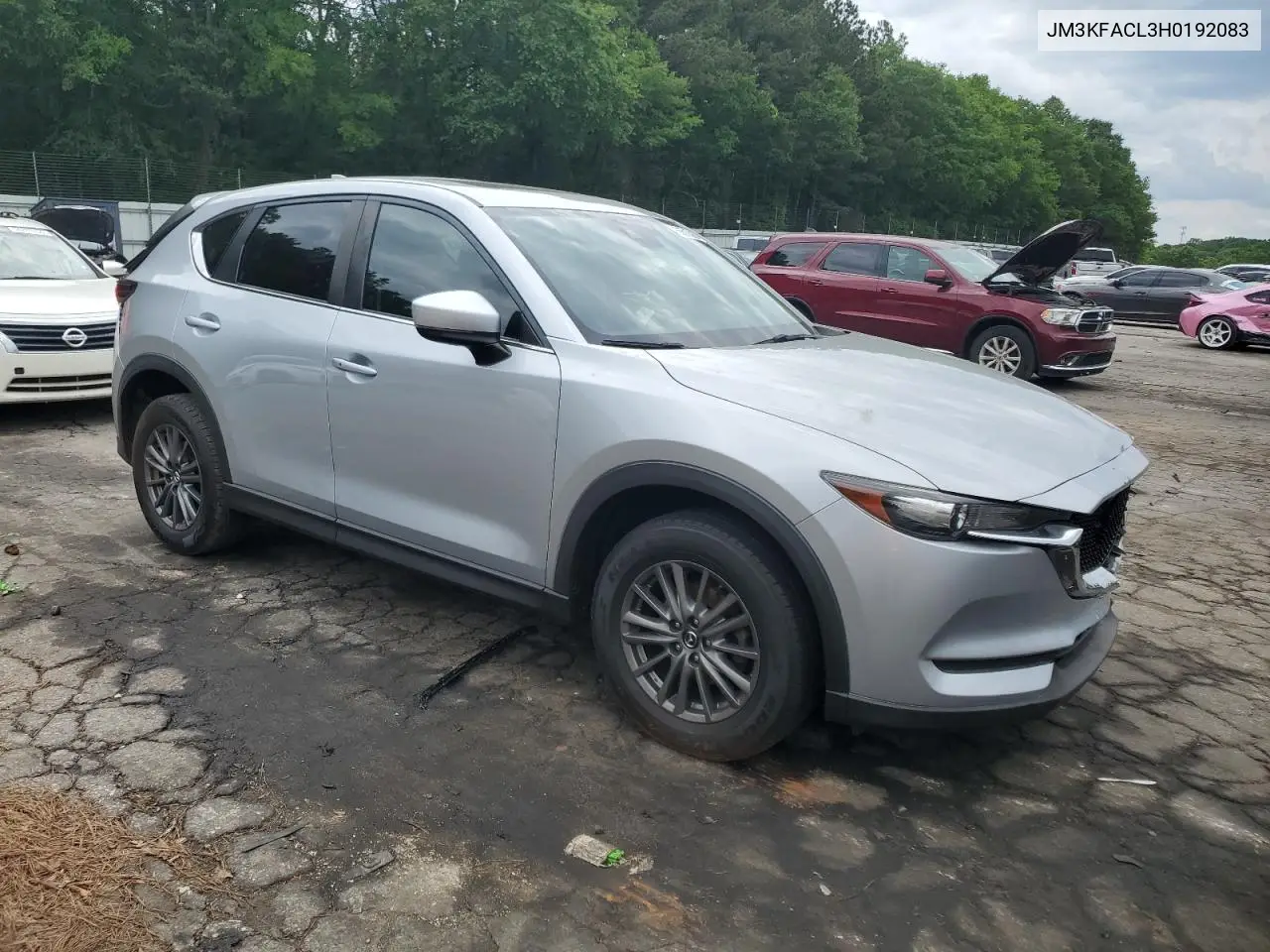 2017 Mazda Cx-5 Touring VIN: JM3KFACL3H0192083 Lot: 56510095