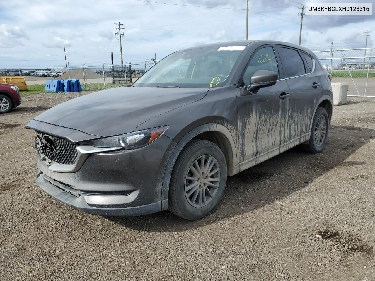 2017 Mazda Cx-5 Touring VIN: JM3KFBCLXH0123316 Lot: 56720155
