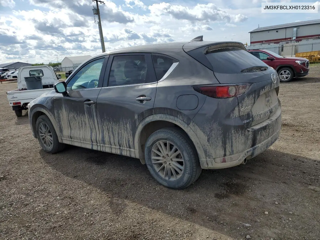 2017 Mazda Cx-5 Touring VIN: JM3KFBCLXH0123316 Lot: 56720155