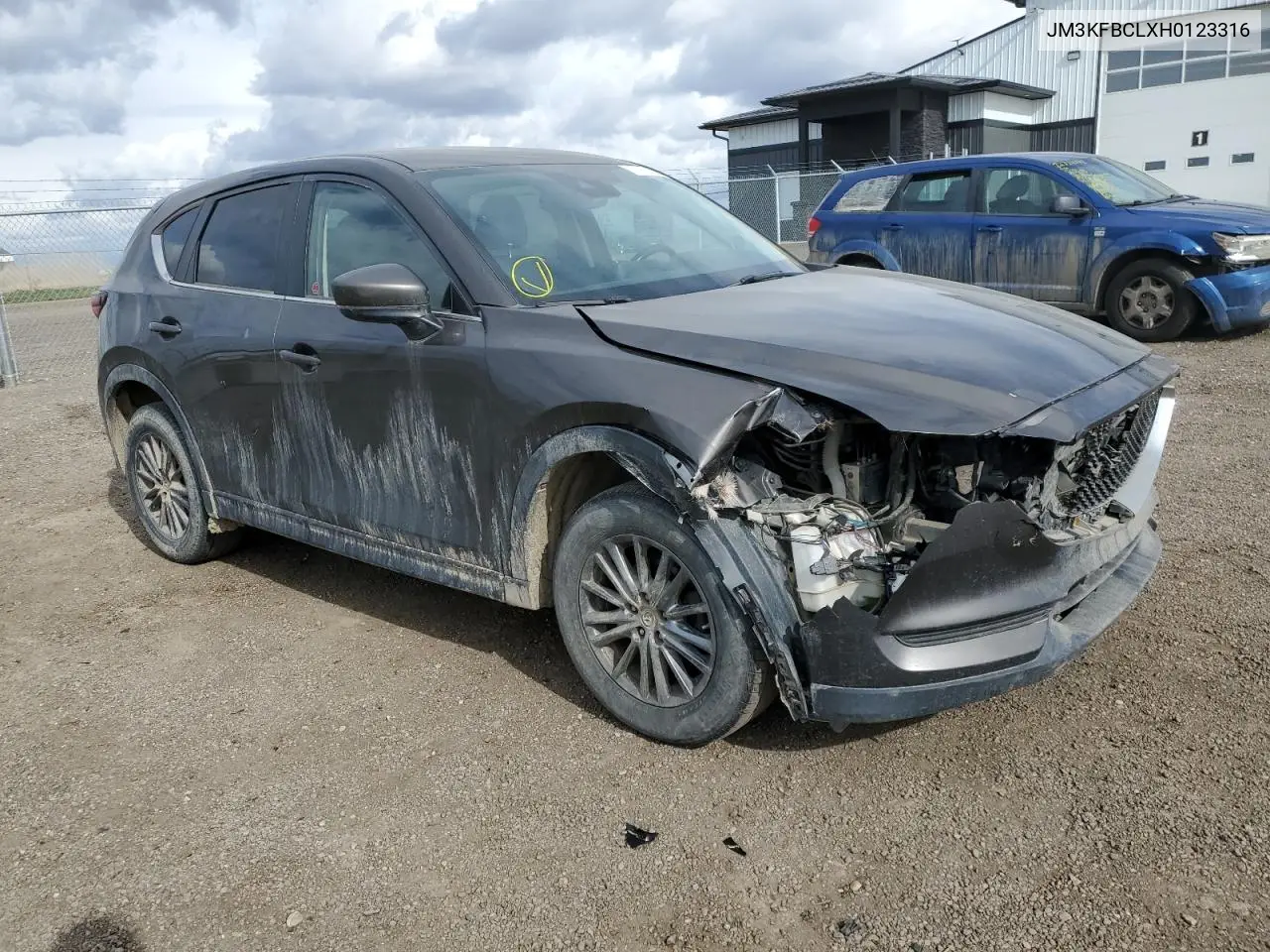 2017 Mazda Cx-5 Touring VIN: JM3KFBCLXH0123316 Lot: 56720155