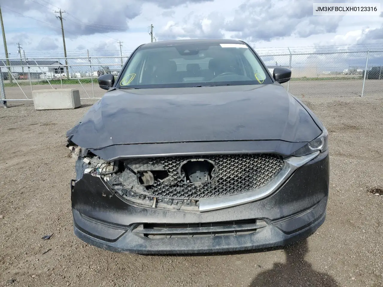 2017 Mazda Cx-5 Touring VIN: JM3KFBCLXH0123316 Lot: 56720155