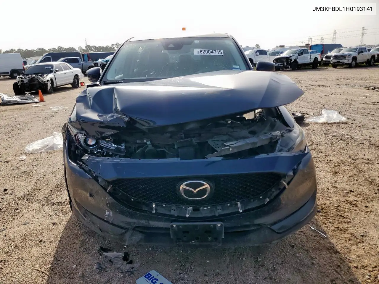 2017 Mazda Cx-5 Grand Touring VIN: JM3KFBDL1H0193141 Lot: 62004715