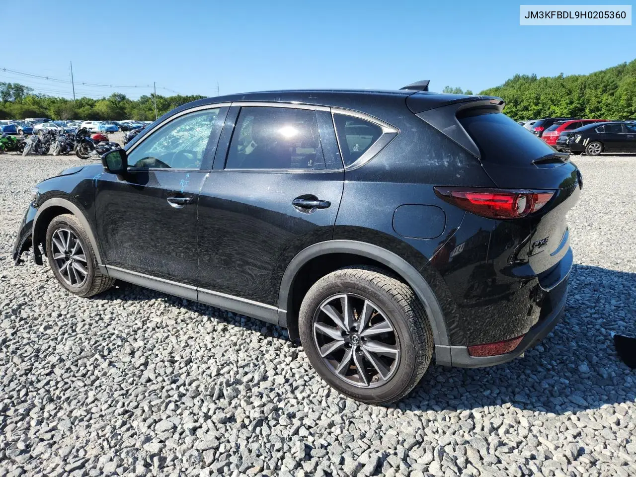 2017 Mazda Cx-5 Grand Touring VIN: JM3KFBDL9H0205360 Lot: 62568865