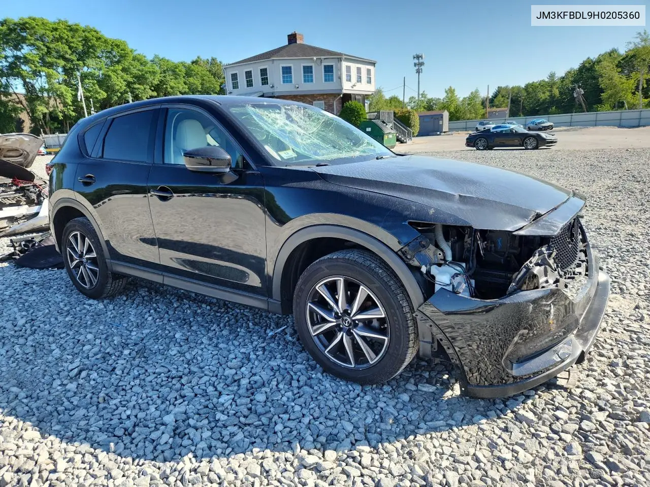 2017 Mazda Cx-5 Grand Touring VIN: JM3KFBDL9H0205360 Lot: 62568865