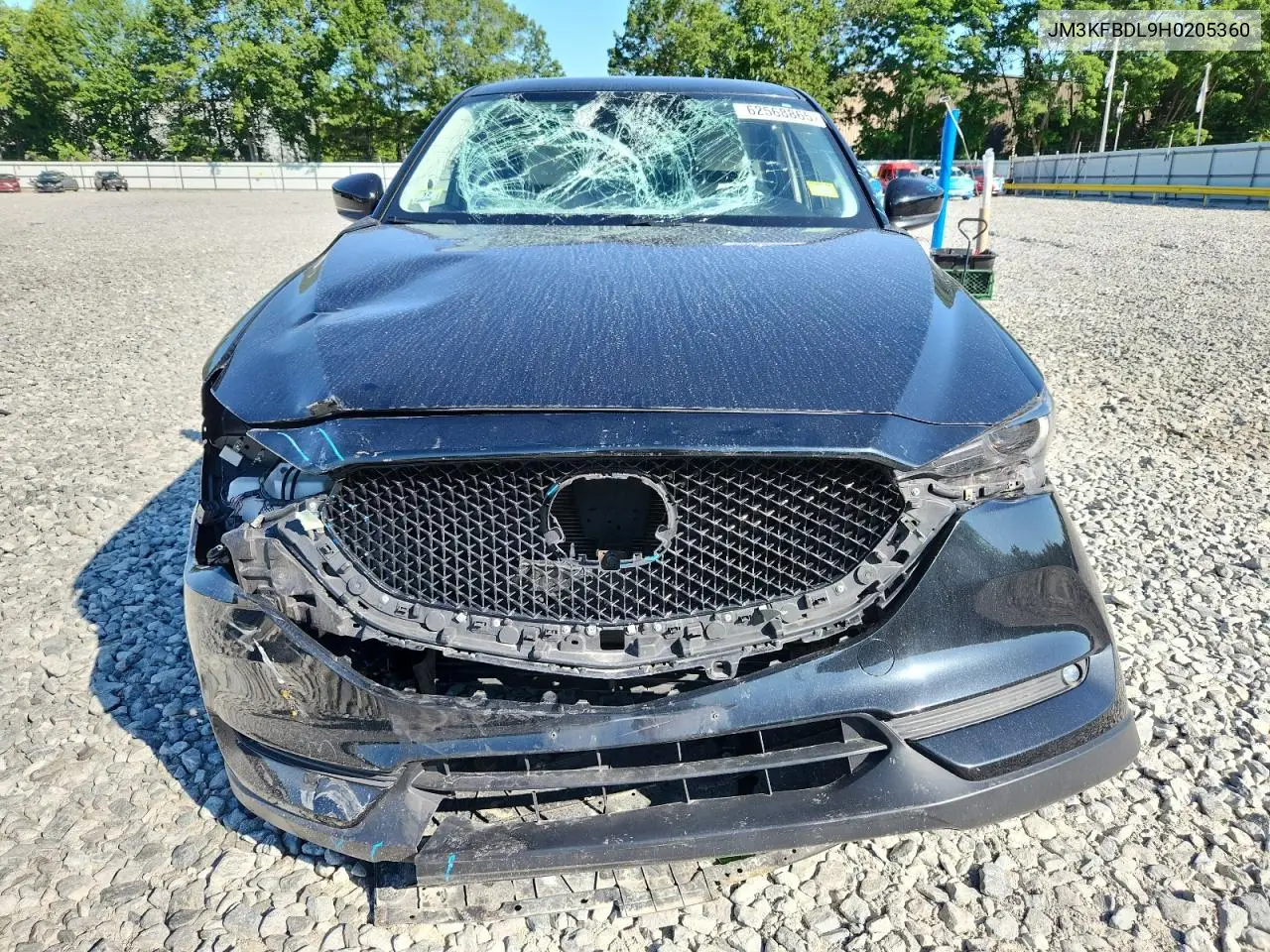 2017 Mazda Cx-5 Grand Touring VIN: JM3KFBDL9H0205360 Lot: 62568865