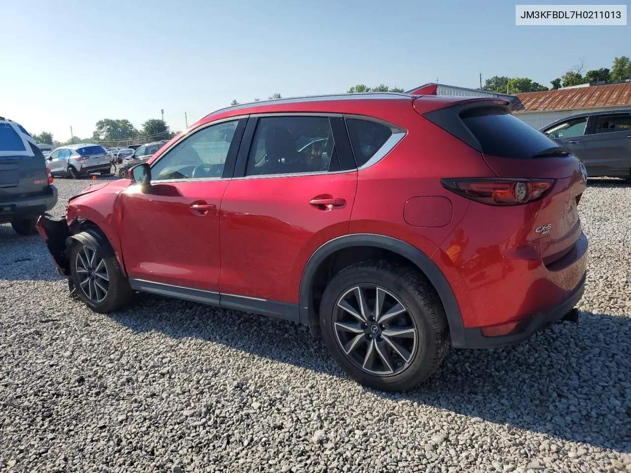 2017 Mazda Cx-5 Grand Touring VIN: JM3KFBDL7H0211013 Lot: 64434675