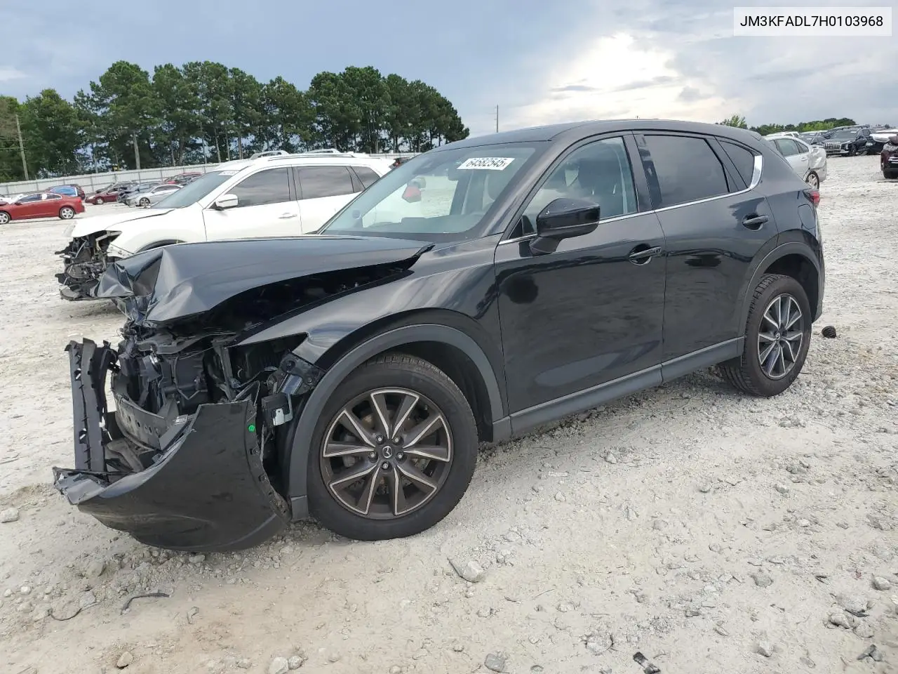 2017 Mazda Cx-5 Grand Touring VIN: JM3KFADL7H0103968 Lot: 64582545