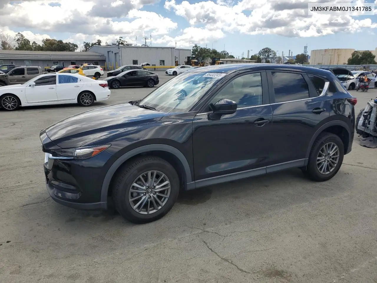 2018 Mazda Cx-5 Sport VIN: JM3KFABM0J1341785 Lot: 56432245