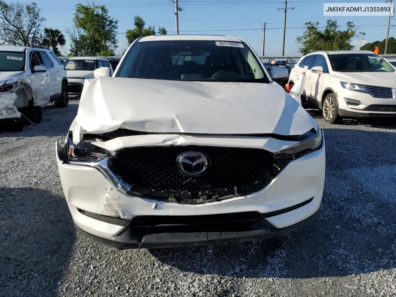 2018 Mazda Cx-5 Grand Touring VIN: JM3KFADM1J1353893 Lot: 56576695