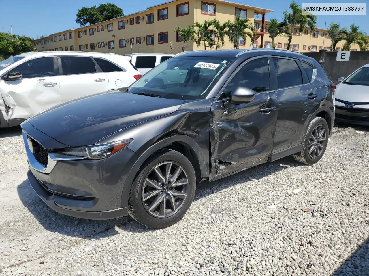 2018 Mazda Cx-5 Touring VIN: JM3KFACM2J1333797 Lot: 56741885