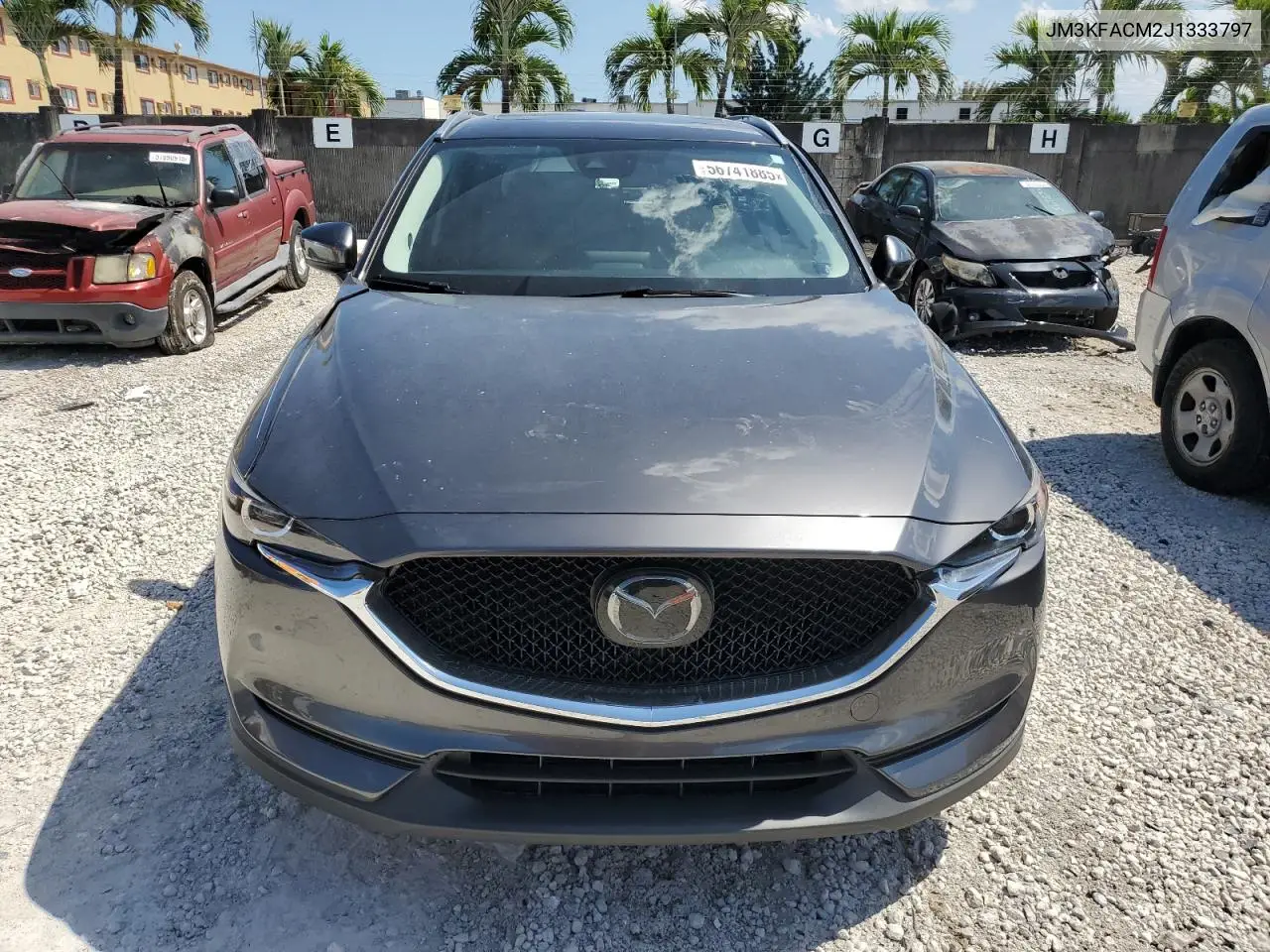 2018 Mazda Cx-5 Touring VIN: JM3KFACM2J1333797 Lot: 56741885