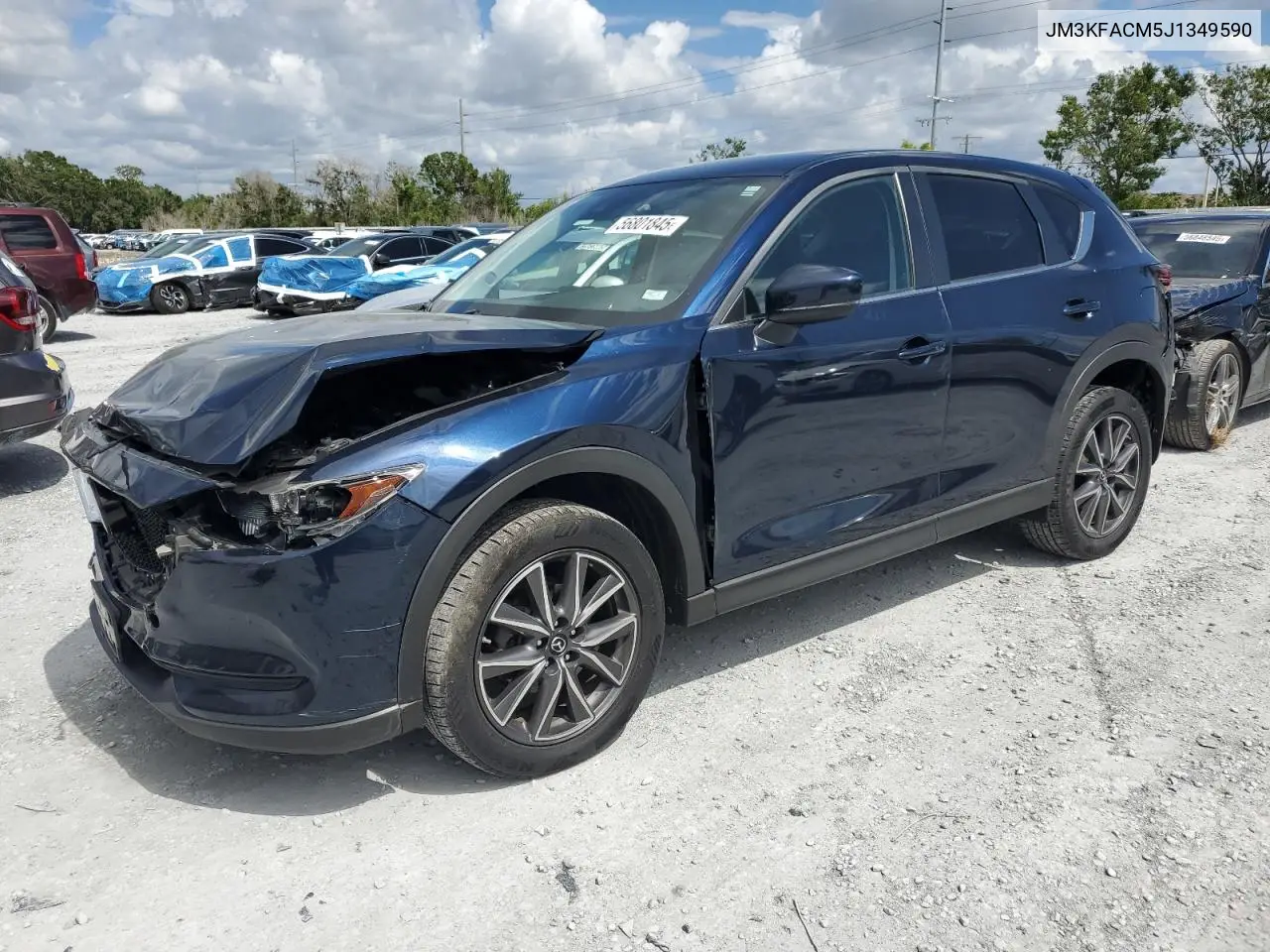 2018 Mazda Cx-5 Touring VIN: JM3KFACM5J1349590 Lot: 56801845