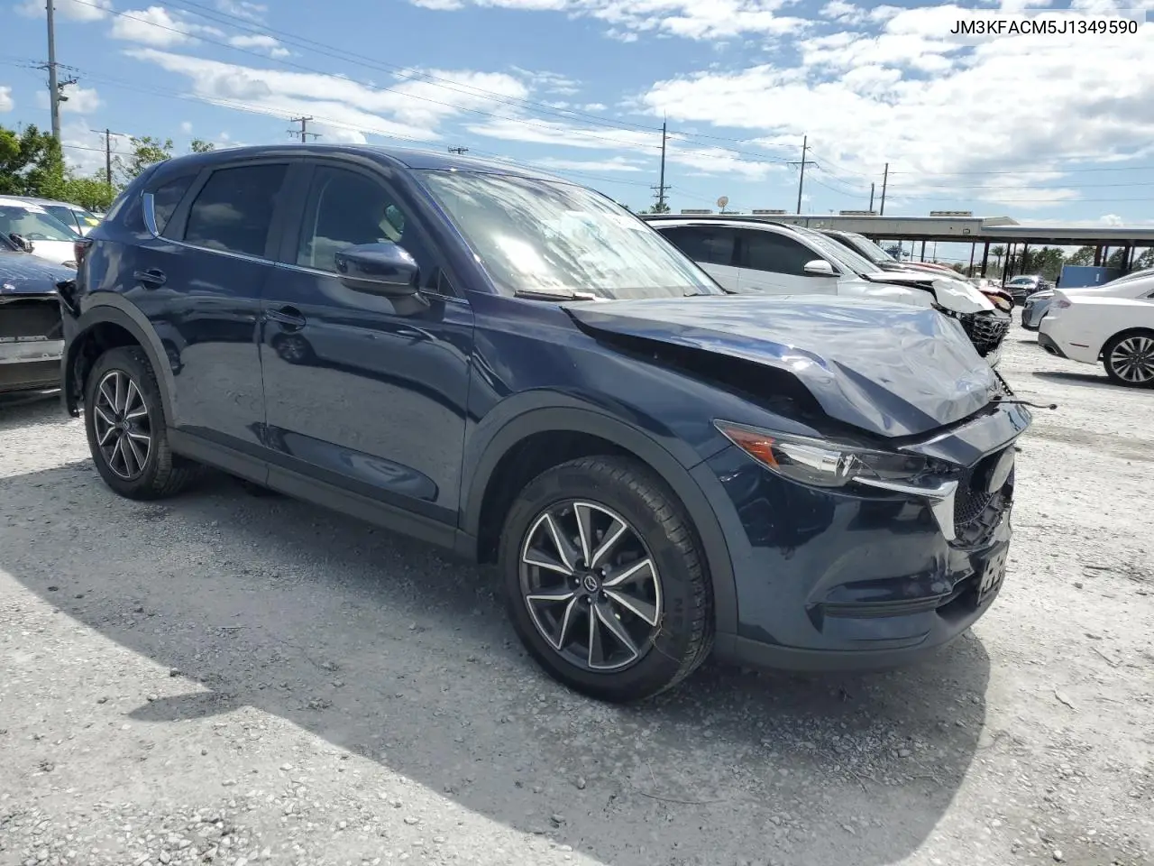 2018 Mazda Cx-5 Touring VIN: JM3KFACM5J1349590 Lot: 56801845