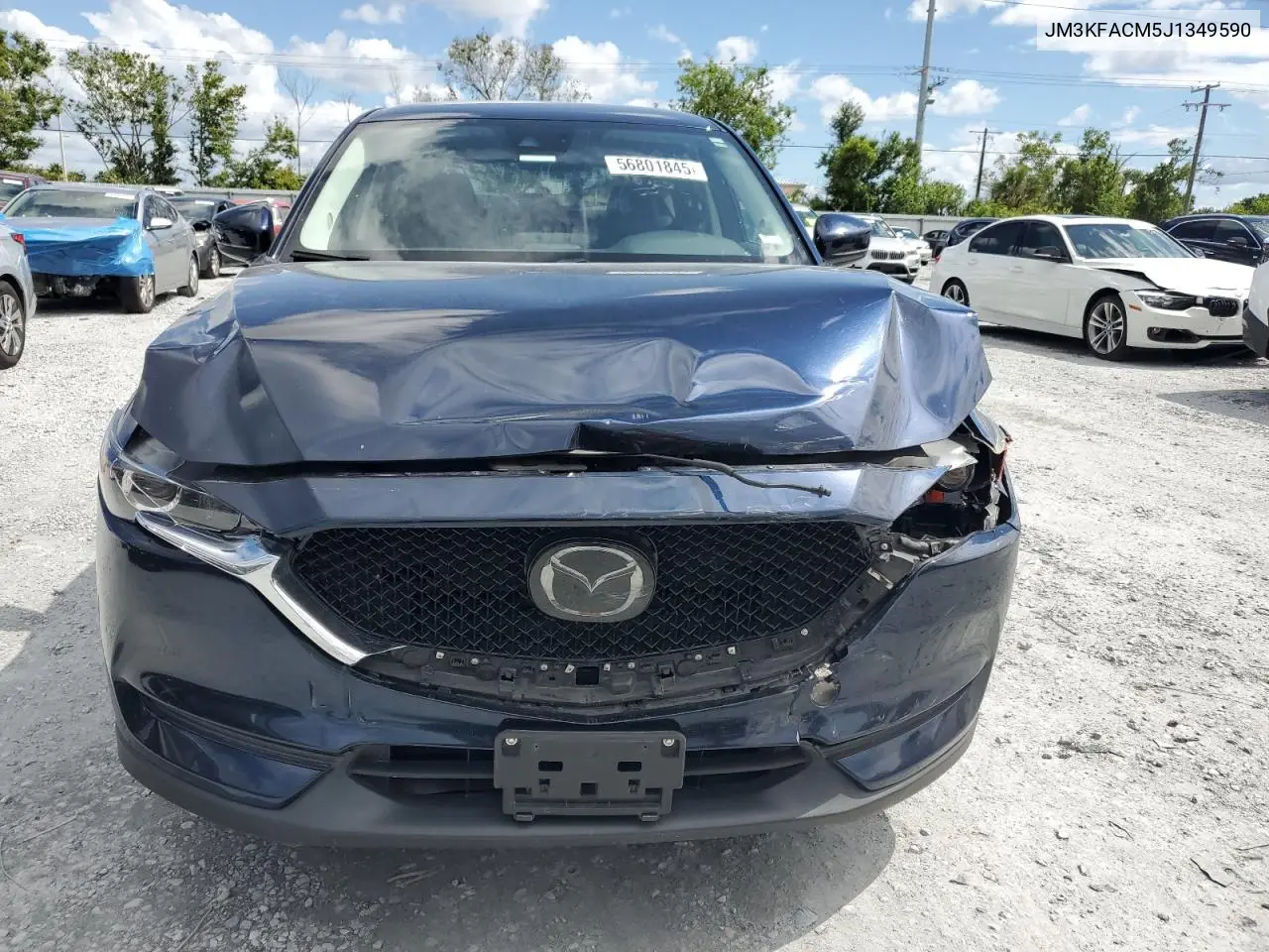 2018 Mazda Cx-5 Touring VIN: JM3KFACM5J1349590 Lot: 56801845