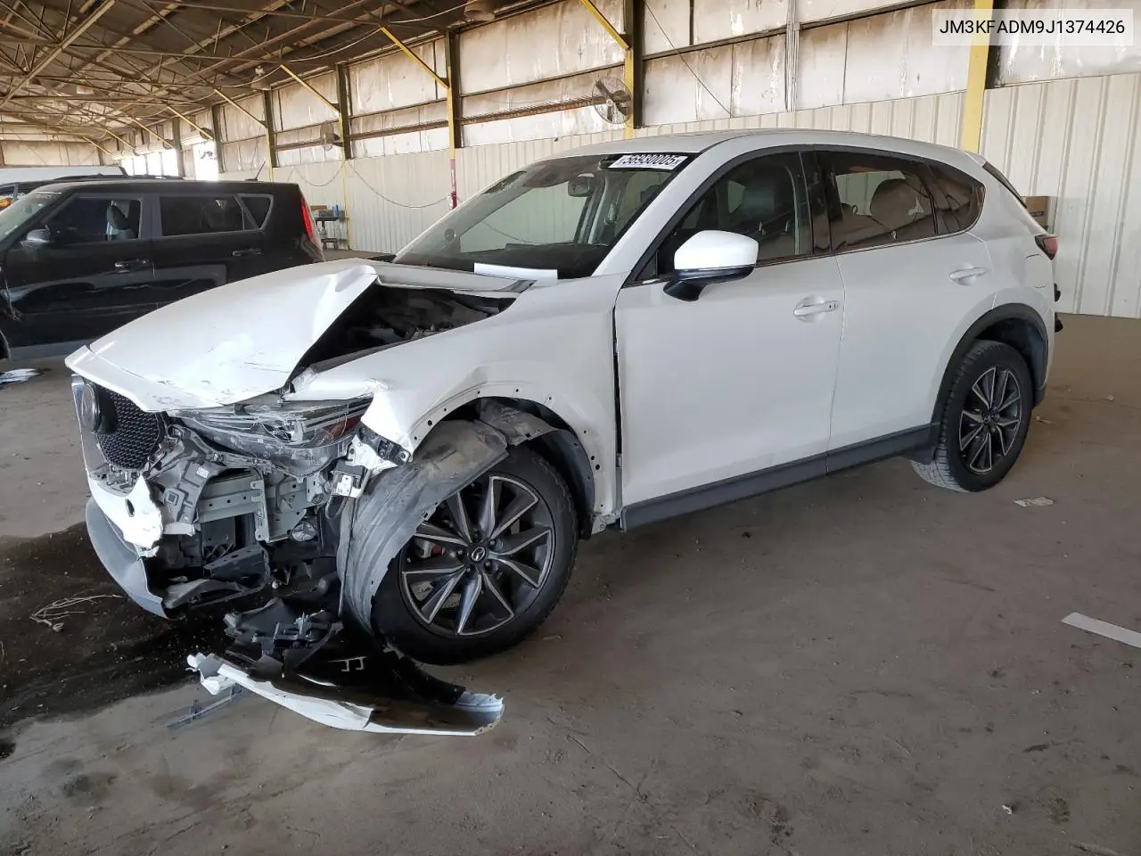 2018 Mazda Cx-5 Grand Touring VIN: JM3KFADM9J1374426 Lot: 56930005