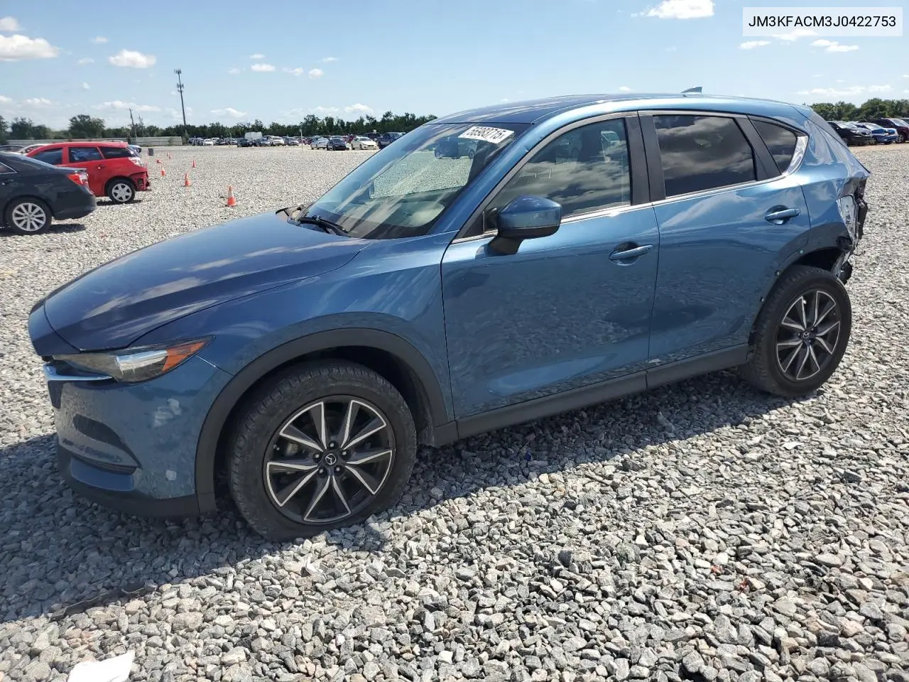 2018 Mazda Cx-5 Touring VIN: JM3KFACM3J0422753 Lot: 56983715