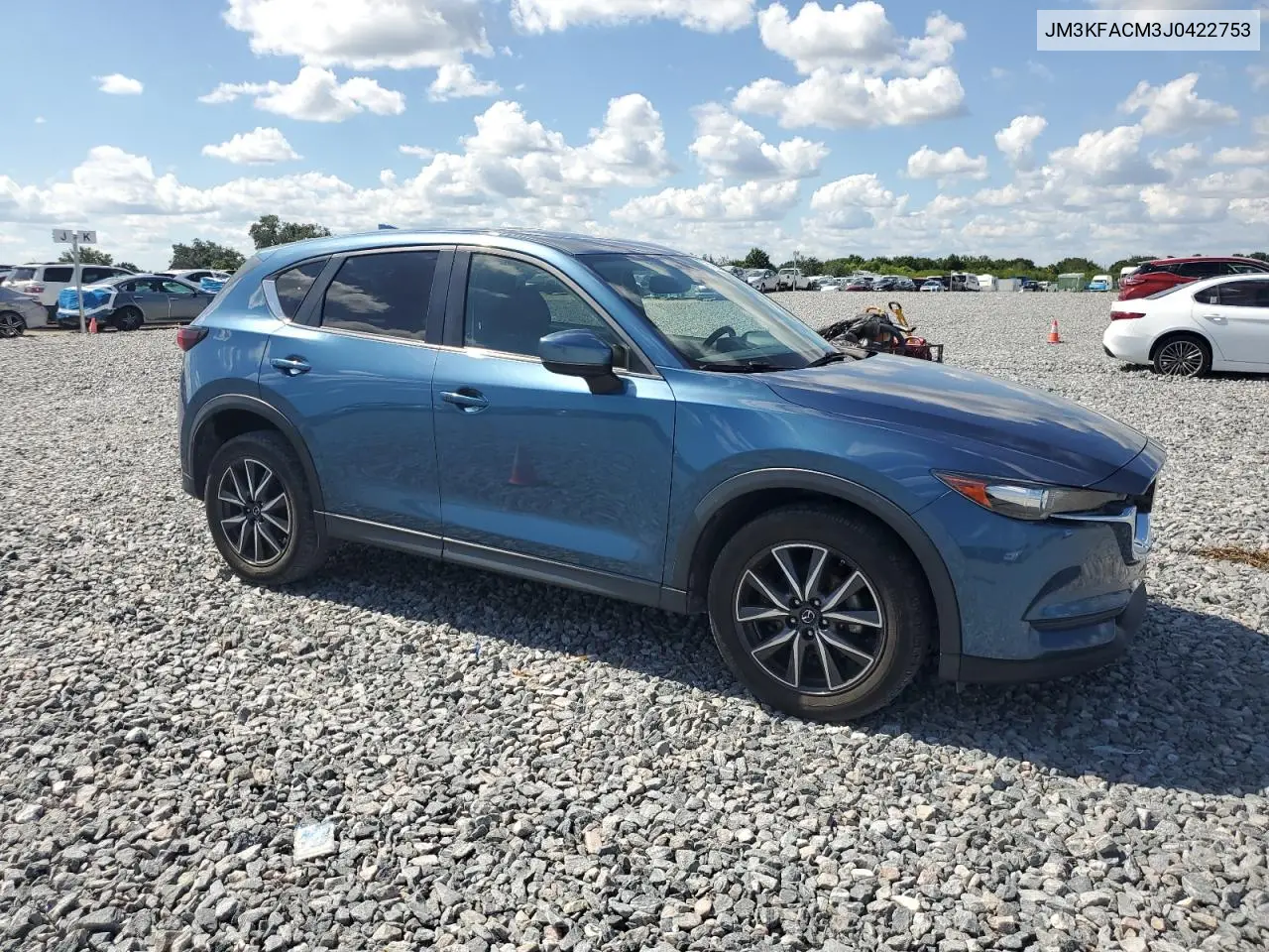 2018 Mazda Cx-5 Touring VIN: JM3KFACM3J0422753 Lot: 56983715