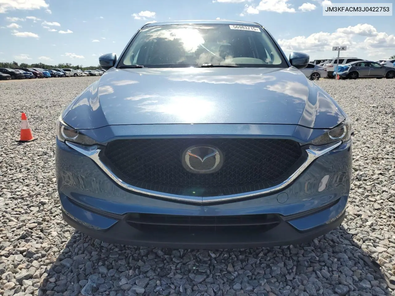 2018 Mazda Cx-5 Touring VIN: JM3KFACM3J0422753 Lot: 56983715