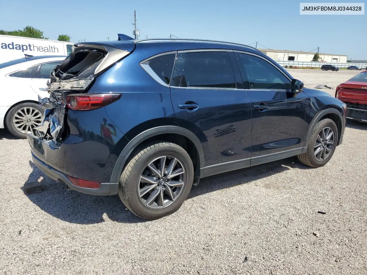 2018 Mazda Cx-5 Grand Touring VIN: JM3KFBDM8J0344328 Lot: 57665175