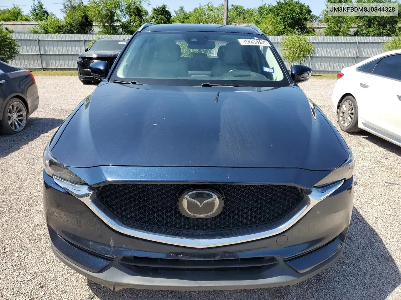 2018 Mazda Cx-5 Grand Touring VIN: JM3KFBDM8J0344328 Lot: 57665175