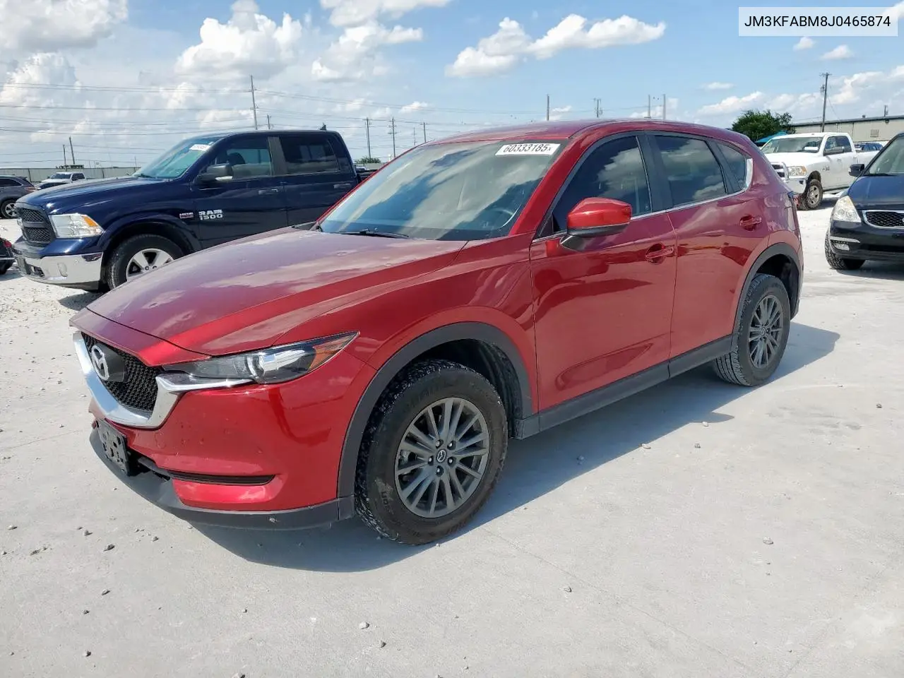 2018 Mazda Cx-5 Sport VIN: JM3KFABM8J0465874 Lot: 60333185