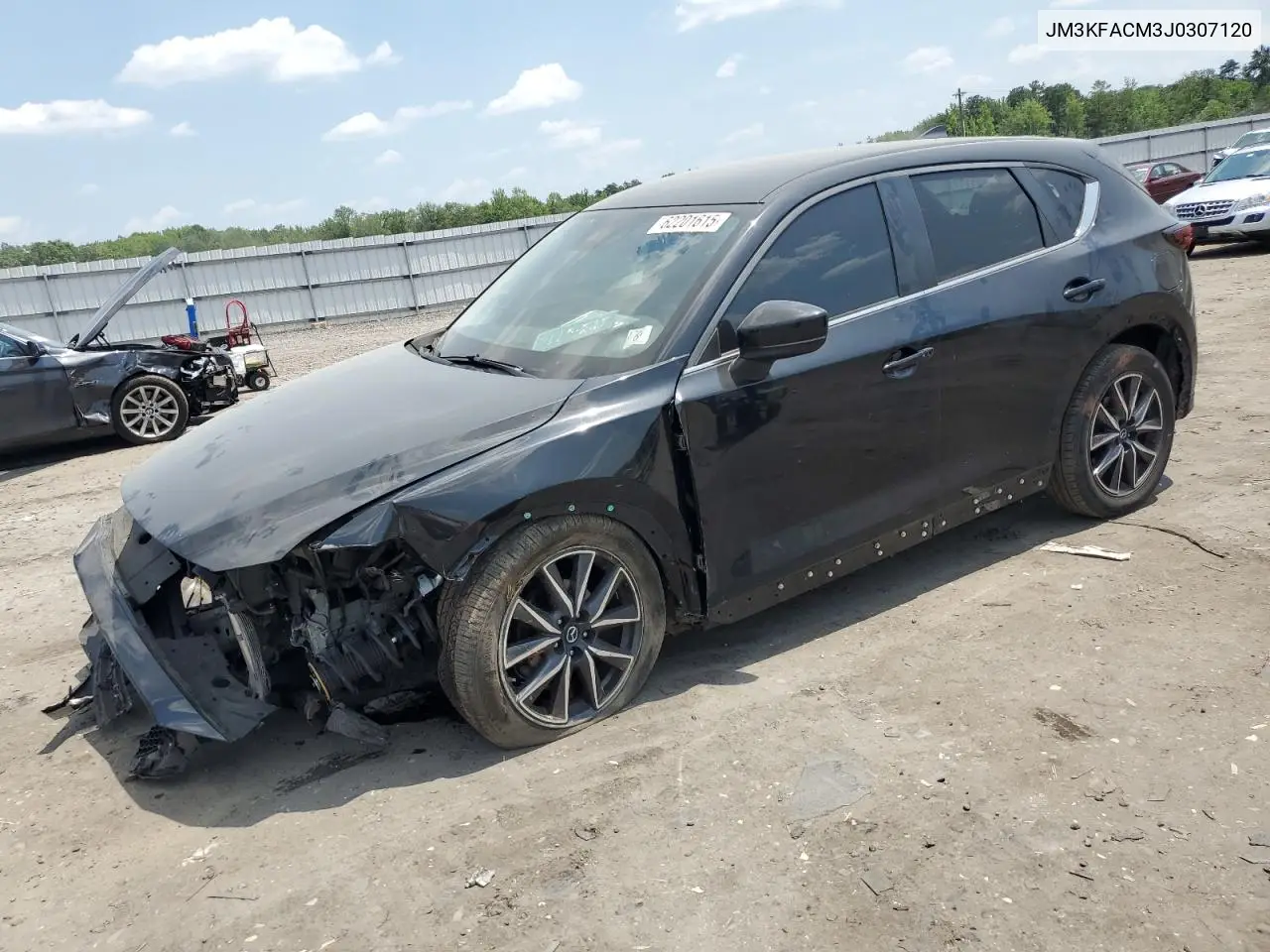 2018 Mazda Cx-5 Touring VIN: JM3KFACM3J0307120 Lot: 62201615