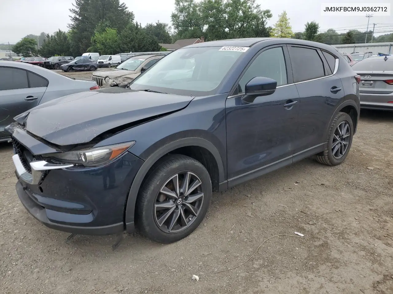 2018 Mazda Cx-5 Touring VIN: JM3KFBCM9J0362712 Lot: 62322725
