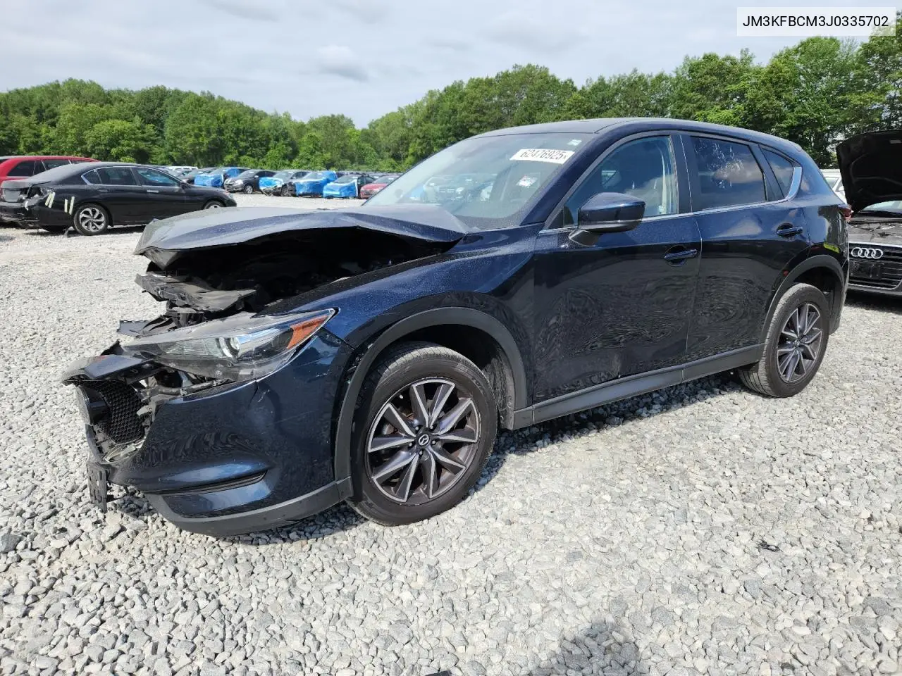 2018 Mazda Cx-5 Touring VIN: JM3KFBCM3J0335702 Lot: 62476925