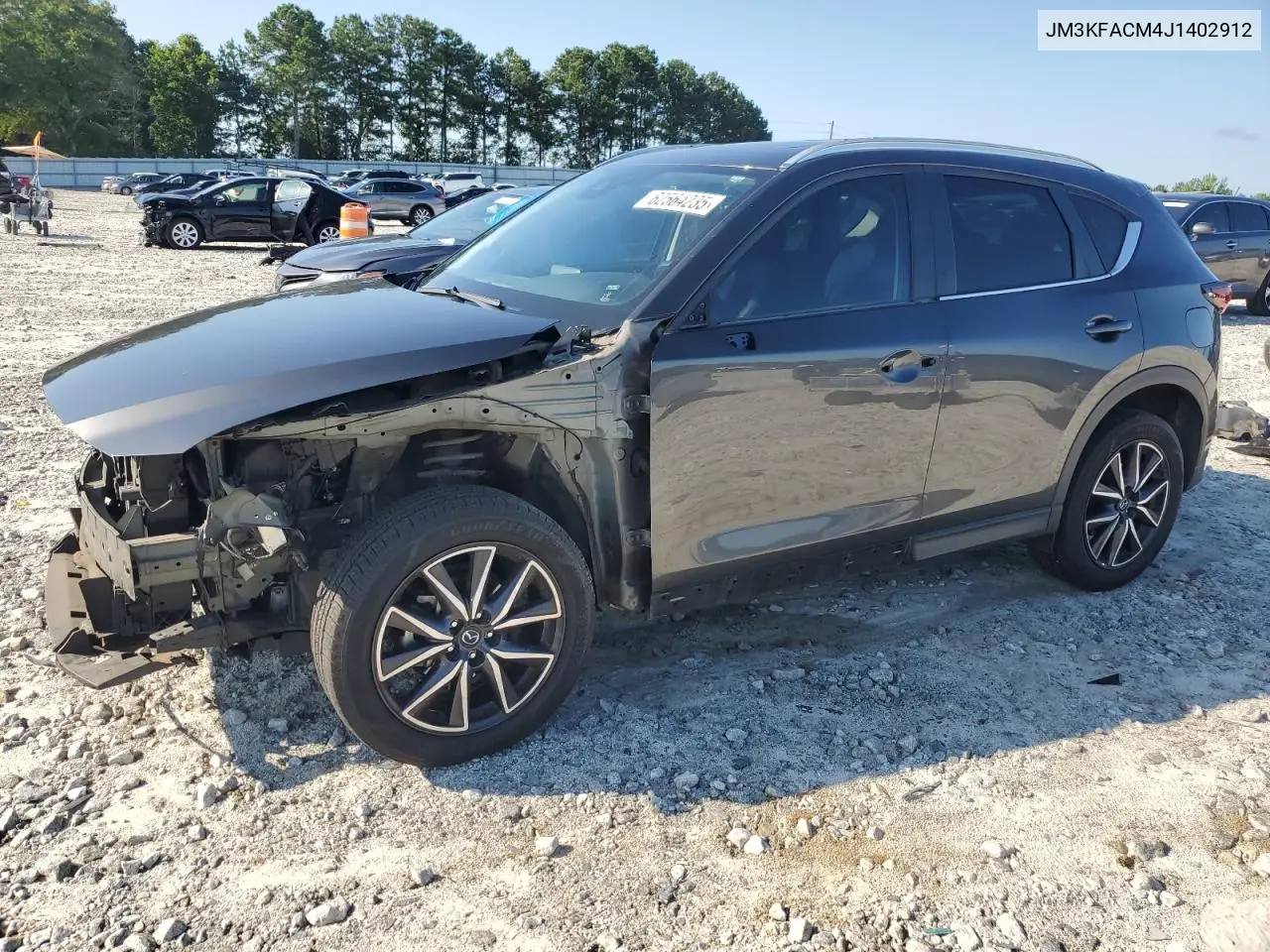2018 Mazda Cx-5 Touring VIN: JM3KFACM4J1402912 Lot: 62564235