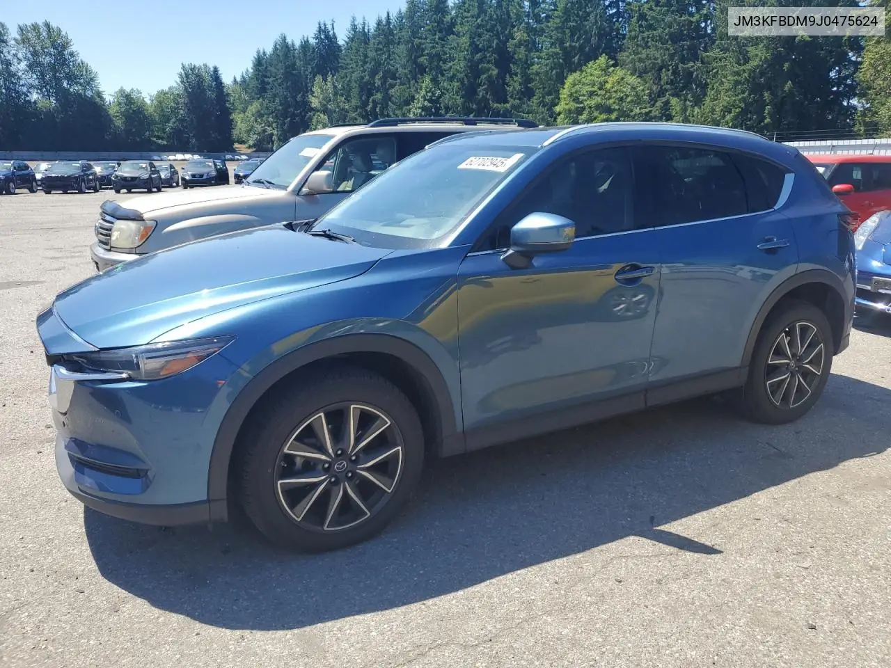 2018 Mazda Cx-5 Grand Touring VIN: JM3KFBDM9J0475624 Lot: 62702945