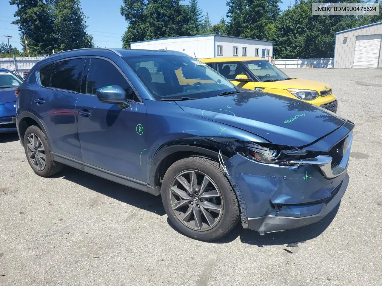2018 Mazda Cx-5 Grand Touring VIN: JM3KFBDM9J0475624 Lot: 62702945