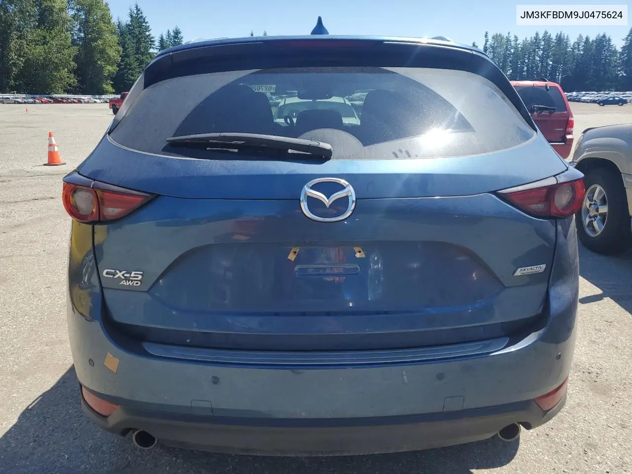 2018 Mazda Cx-5 Grand Touring VIN: JM3KFBDM9J0475624 Lot: 62702945