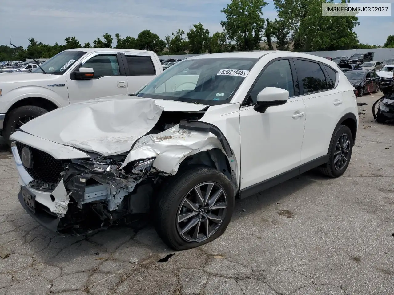 2018 Mazda Cx-5 Grand Touring VIN: JM3KFBDM7J0302037 Lot: 63021845